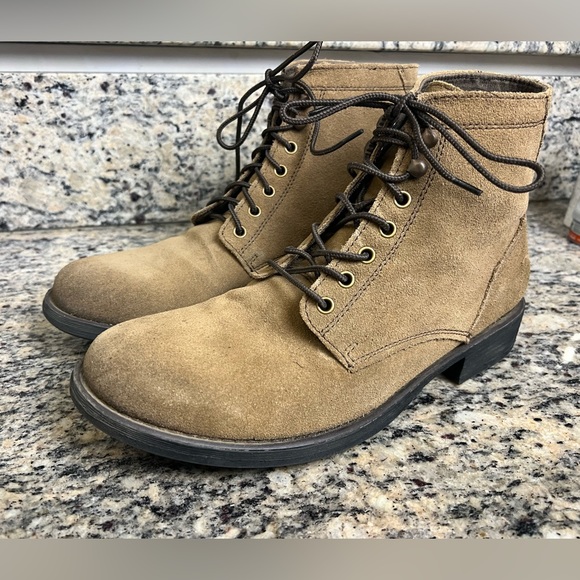 American Eagle men’s Sz 11 boots suede - Picture 3 of 7